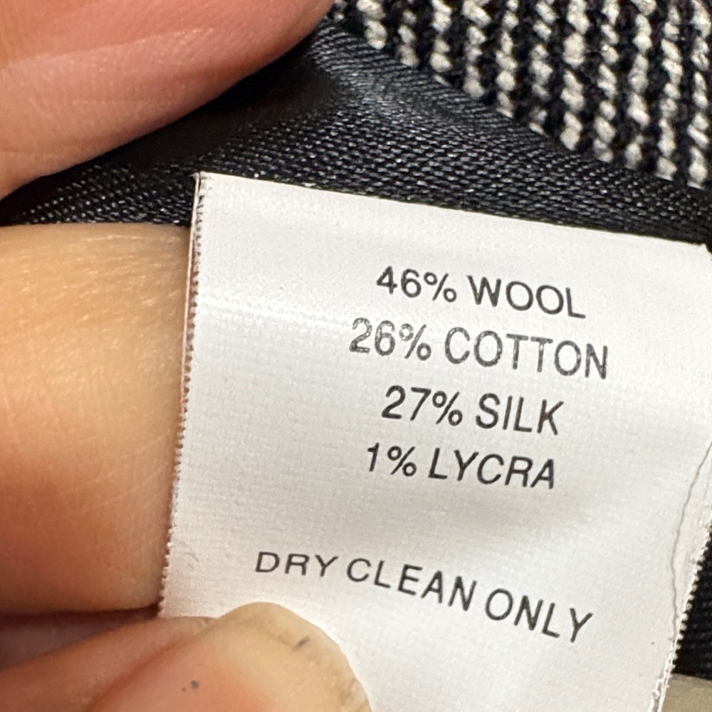 Trina Turk Women's Gray Blazer with Black Trim - Picture 10 of 16